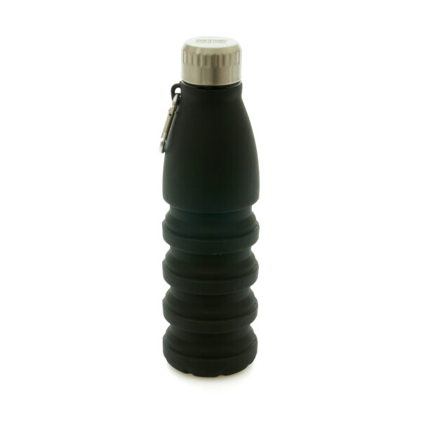 BODMIN 550ml COLLAPSIBLE SILICONE DRINKS BOTTLE WITH CARABINER - Image 6