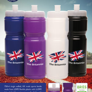 Britannia 750ml Sports Bottle